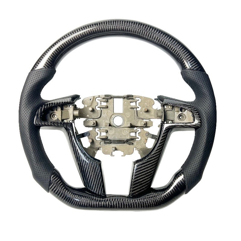 VE Commodore Custom Carbon Steering Wheel – Perforated Leather (Fully Customizable)